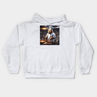 Teddy as a Chef Kids Hoodie